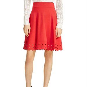 Maje Skirt Viscose in Red